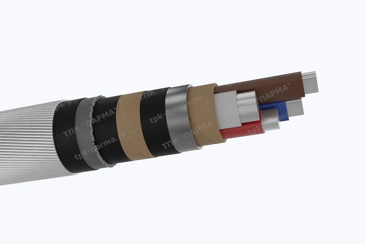 Фотография провода Кабель АСПГ 4х120 - 1кВ