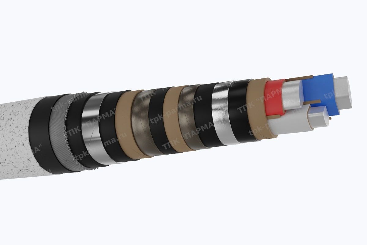 Фотография провода Кабель ЦАСБл 3х120 - 6кВ