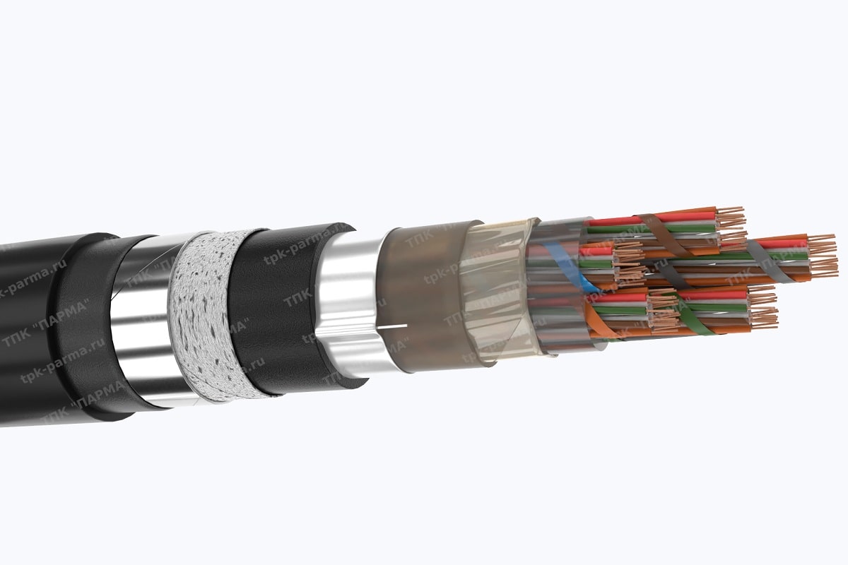 Кабель ТППэпЗБбШп 150х2х0,4