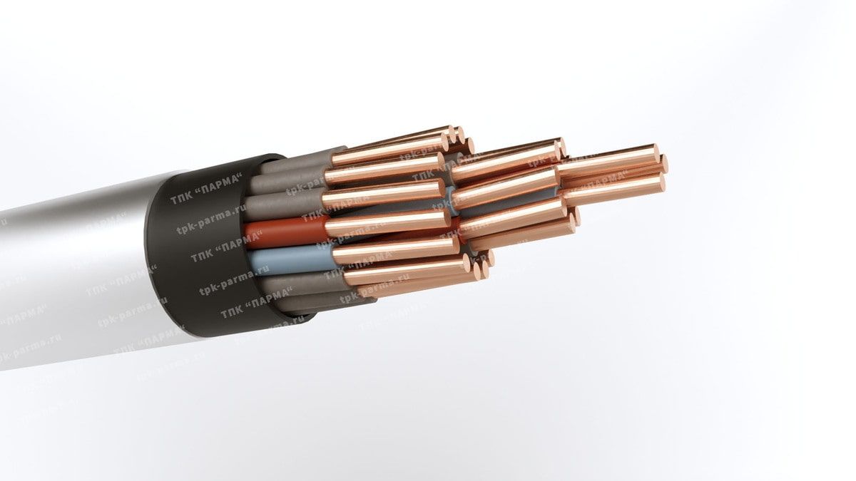 Фотография провода Кабель КПВБбГ 27х0,75