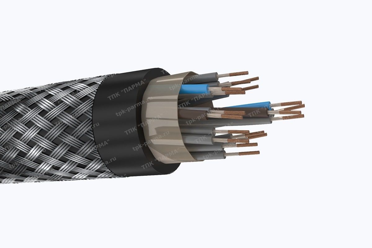 Фотография провода Кабель КНРпТЭ 20(10х2)х1