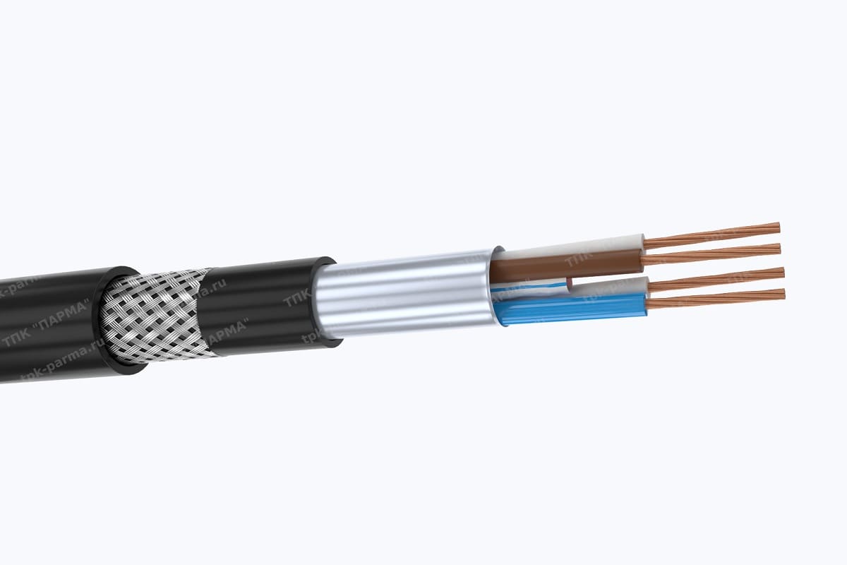 Фотография провода Кабель КИПЭВКВт 2х2х0,6