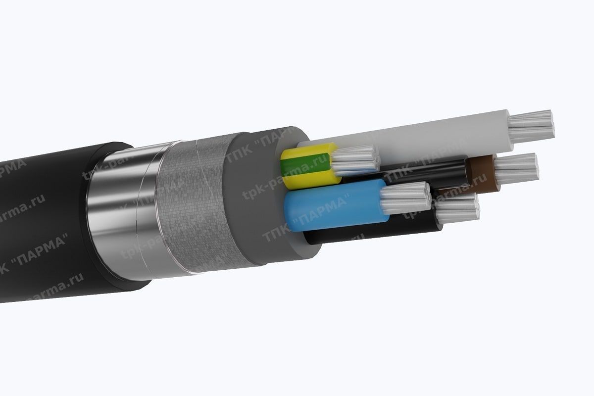 Фотография провода Кабель АПвБШвнг(A)-ХЛ 5х10 - 1кВ