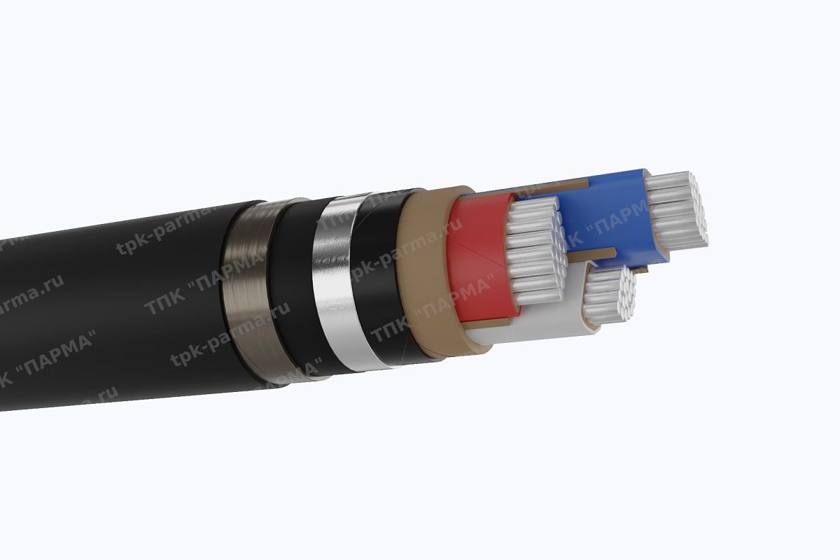 Фотография провода Кабель ААШнг 3х70+1х35 - 1кВ